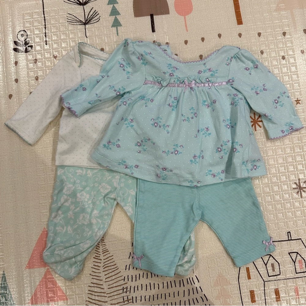 3 months Little Me Baby Girl Clothes - Picture 1 of 4